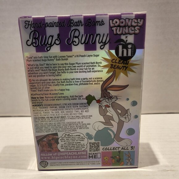 New Set of 3 Looney Tunes Bath Bombs -  Bugs Bunny, Daffy Duck & Tweety - Picture 3 of 8